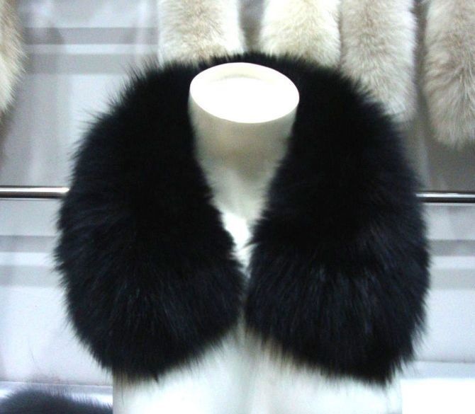 High-quality imitation fox fur collar coat collar large collar fur coat collar fur collar fox fur collar collar textile