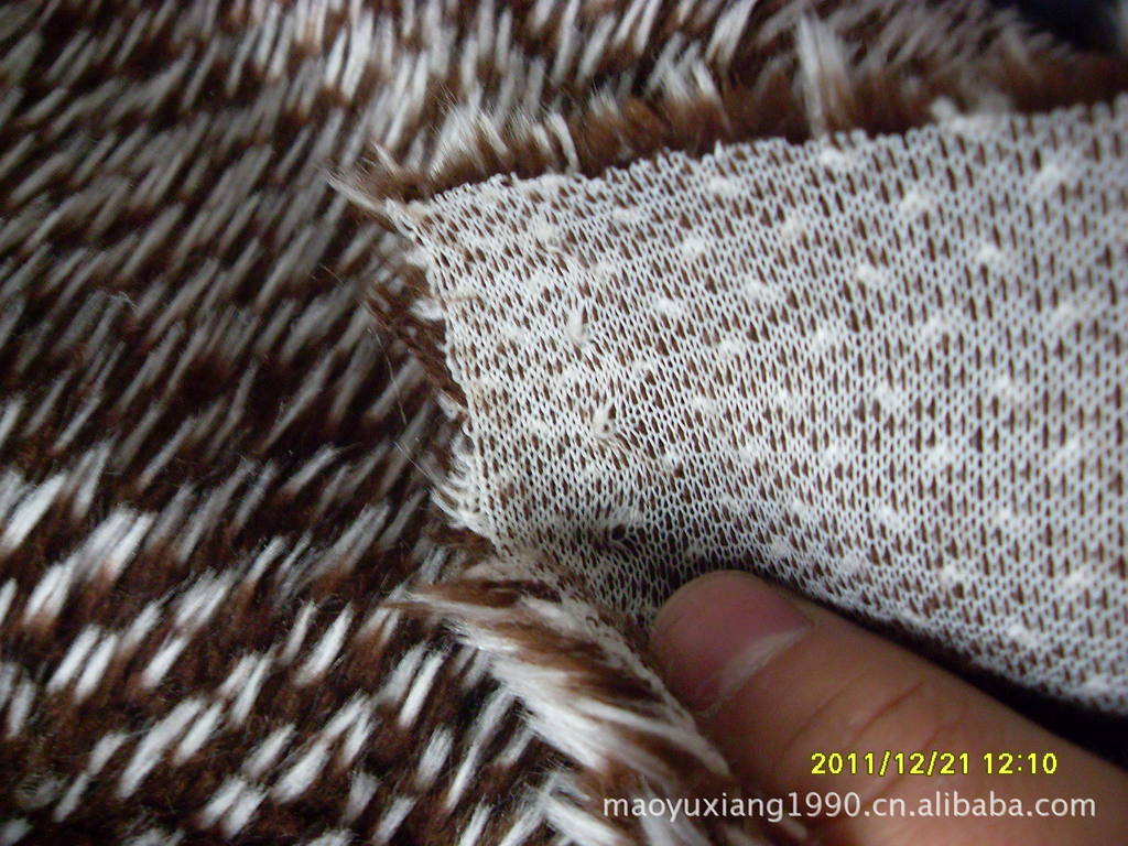 Hedgehog fur factory direct sales of artificial fur, velvet fabric, warm fabric, fur carpet fabric, Cixi plush details Picture