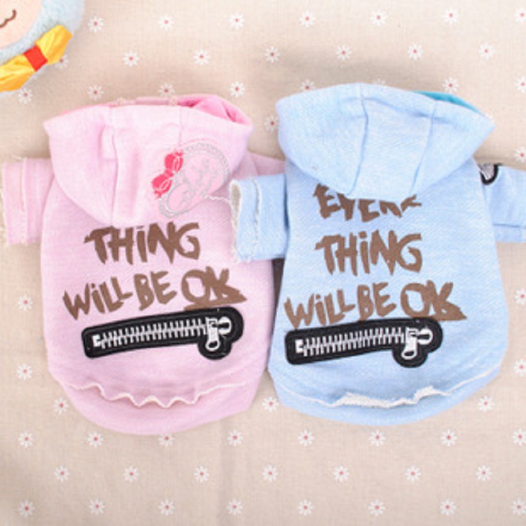 2015CQ Autumn/Winter new English printed hoodie pet clothes, Teddy dog pet clothes and supplies details Picture