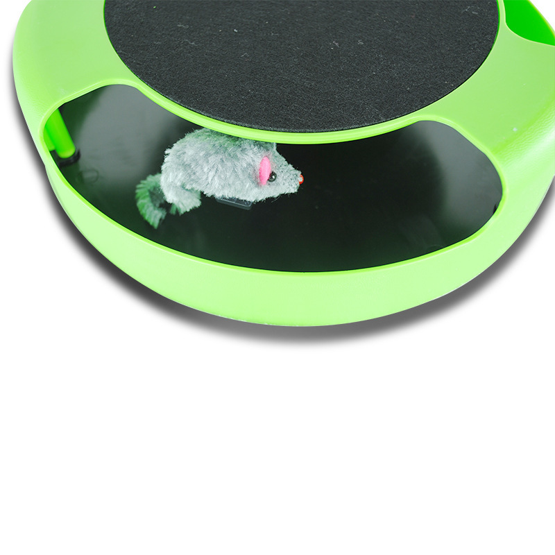 catch the mouse 猫转鼠塑料猫玩具猫抓老鼠玩具逗猫转盘宠物猫细节图