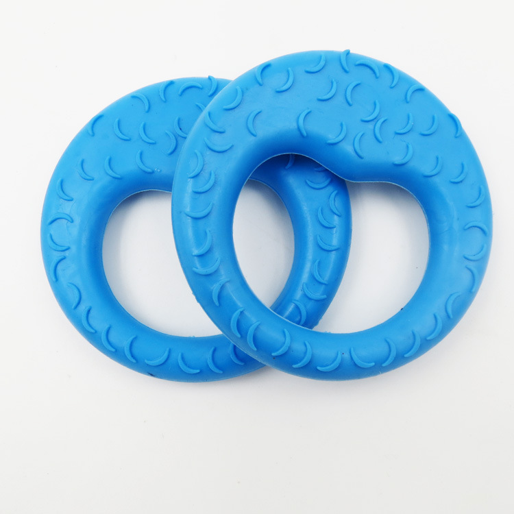 Pet TPR rubber moon-shaped toys, wholesale of pet supplies, dog and cat biting toys, TPR toys Specification image