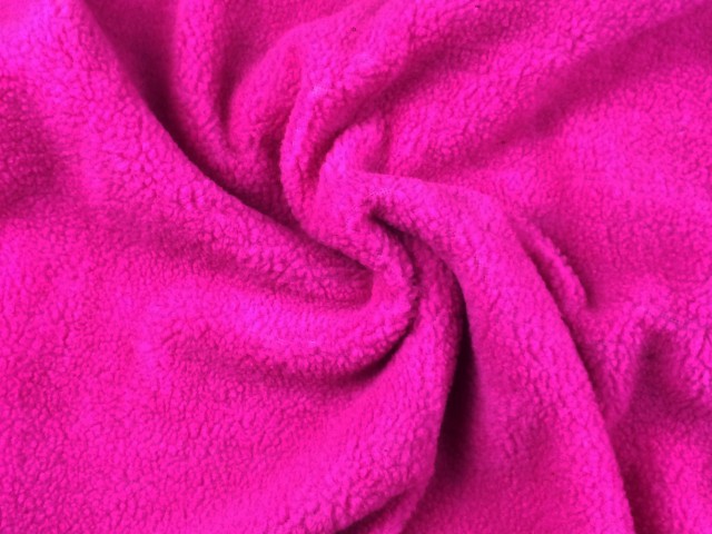 Pure color lambskin factory direct sales of plush fabric clothing with black inner fabric and suede composite material details Picture