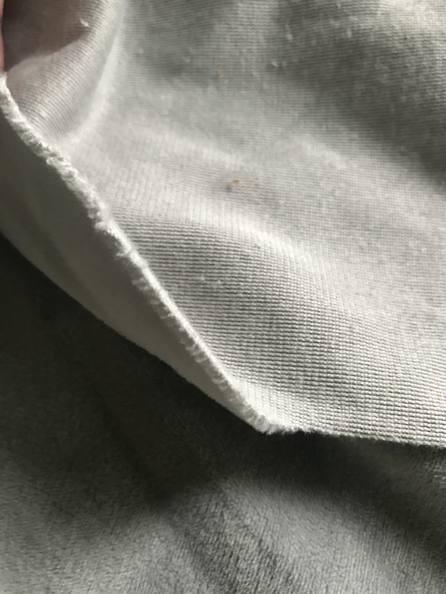 Super soft short plush, 1.5 fleece, truly super soft, in stock, smoke gray details Picture