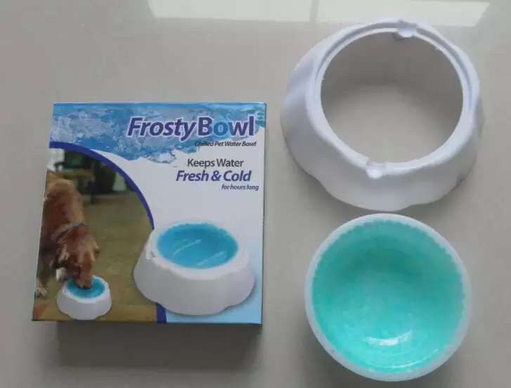 外贸新款宠物狗粮碗 狗狗速冷碗 冻碗 宠物冰碗 FROSTY BOWL产品图