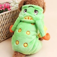 Clearance sale, wholesale in stock, the popular bestseller Hua Qian Gu, the same style of Lingchong Sugar Treasure pet four-legged clothes, transformed Specification image