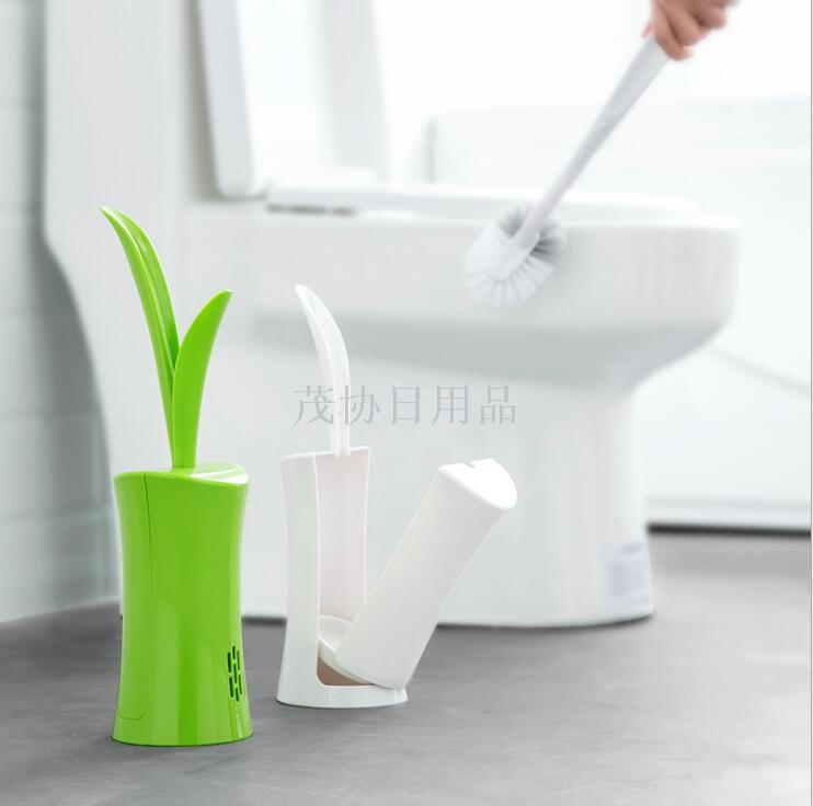 Creative grass-shaped toilet brush Toilet cleaner Toilet brush set toilet long handle toilet brush toilet brush