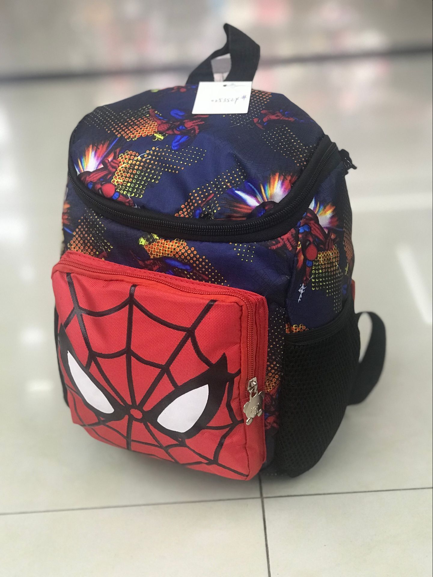 Love Dance Children's Backpack, Student kindergarten Spider-Man Cartoon Student Preschool Schoolbag Application Scenario