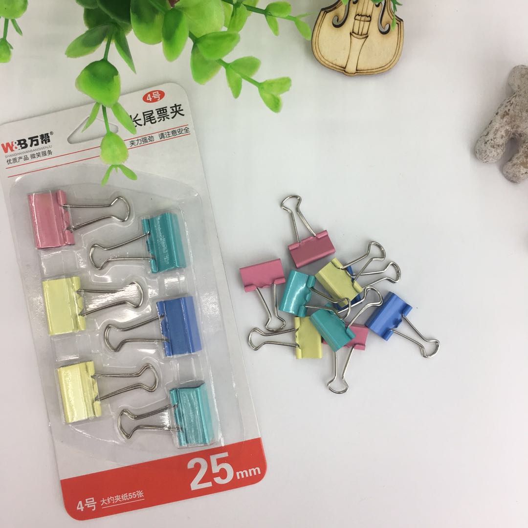 8664 color long-tail ticket holder, student holder, dovetail holder, 25mm details Picture