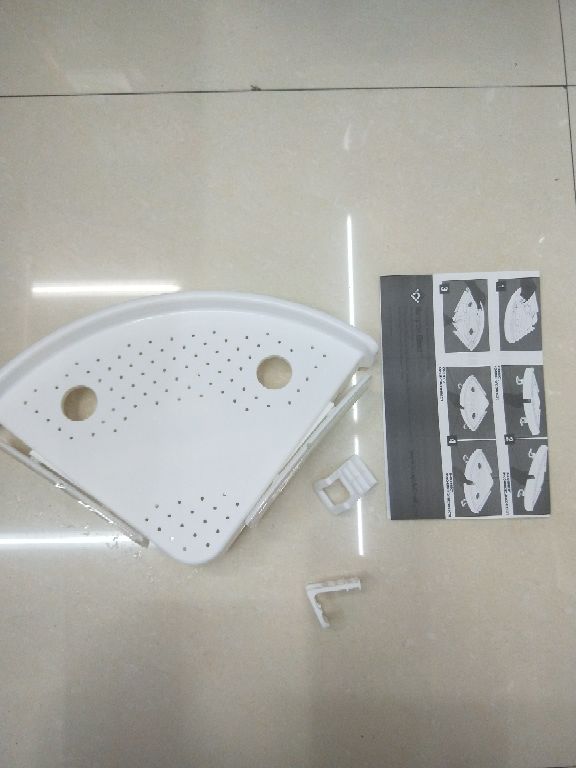 SnapUp Shelf转角置物架浴室厨房三角置物架产品图