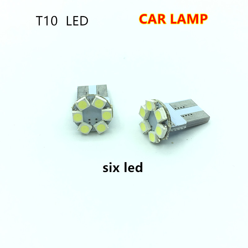 Automotive LED width indicator light T10 small bulb white light reading lamp Specification image