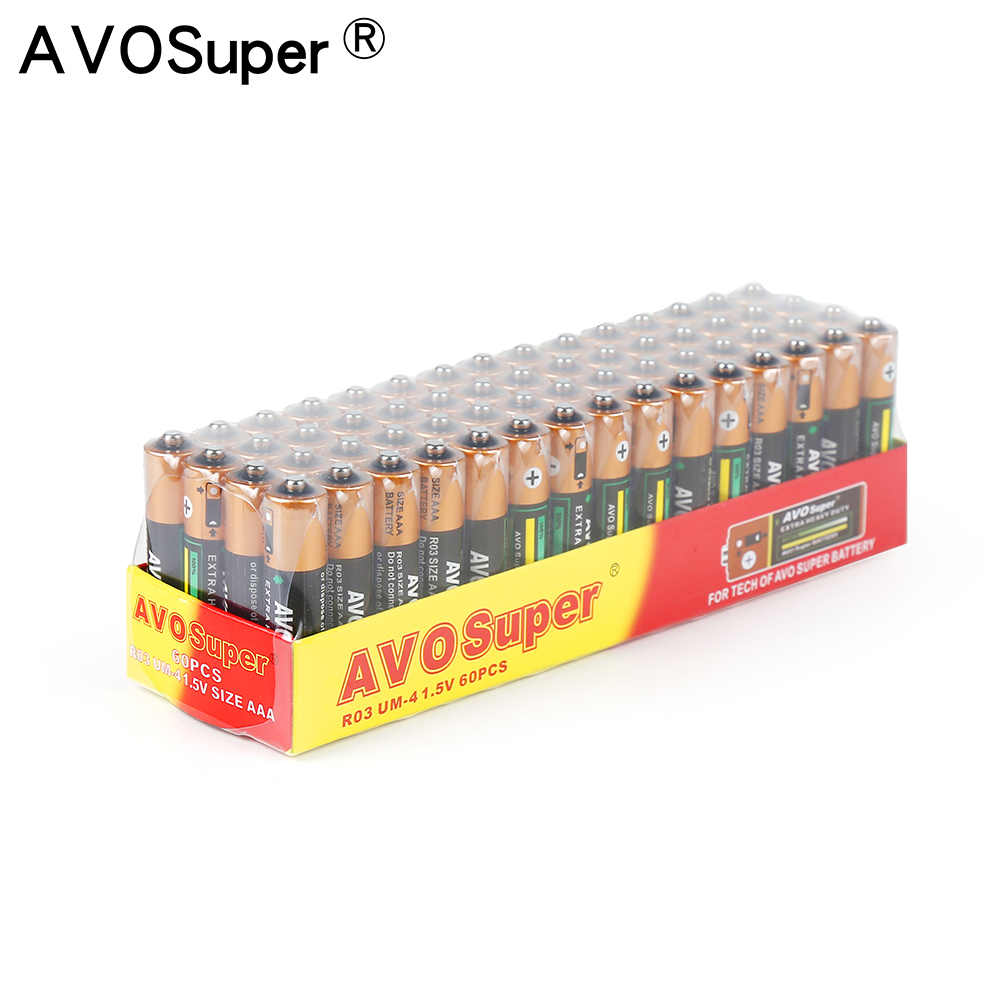 厂价直销AVOSuper玩具电池7号R03电池AAA电池干电池产品图