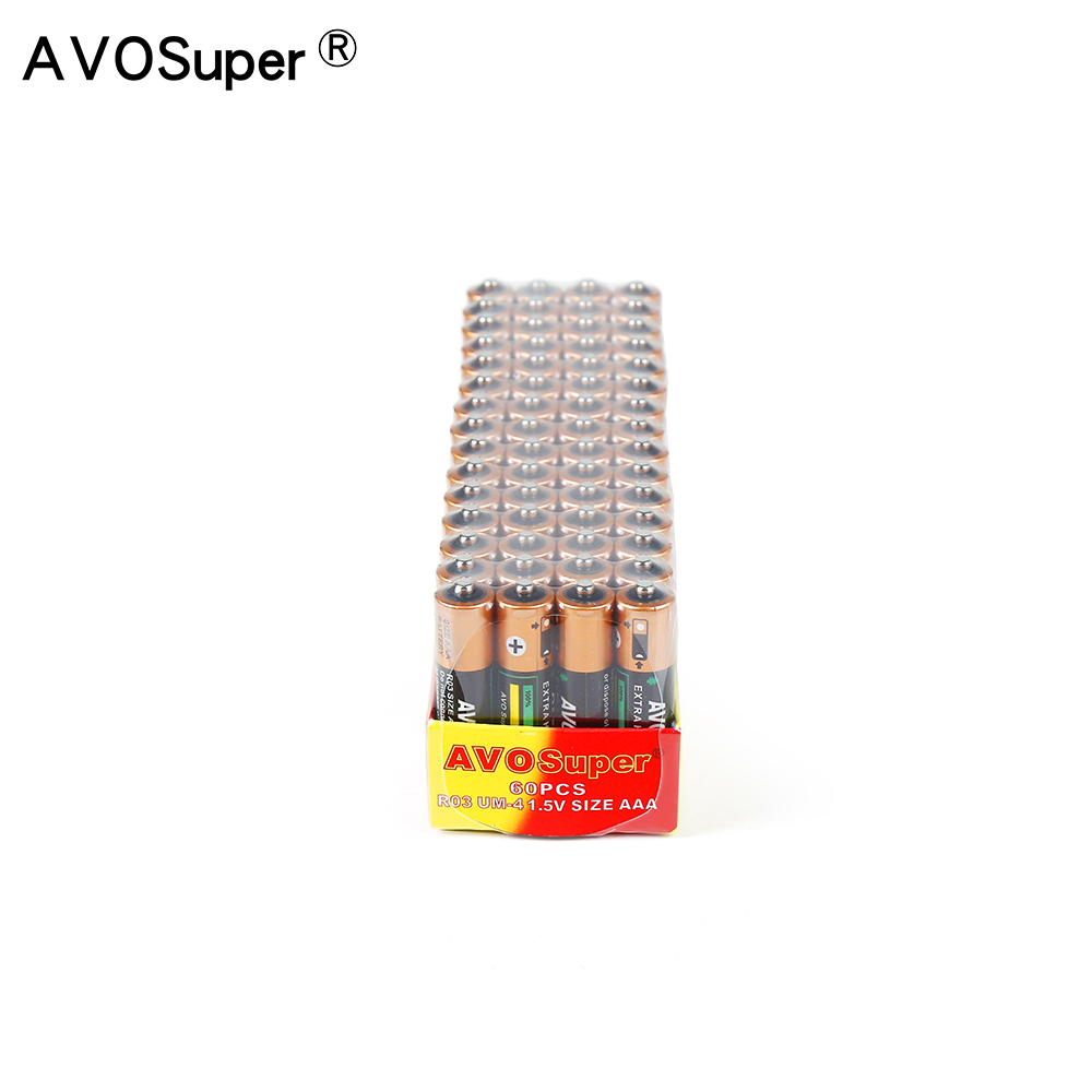 厂价直销AVOSuper玩具电池7号R03电池AAA电池干电池详情图3