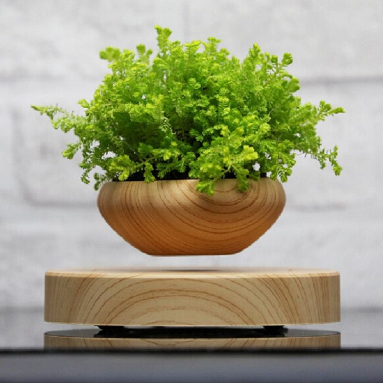 Maglev plant crafts potted creative high-tech air potted high-end fashion furnishings