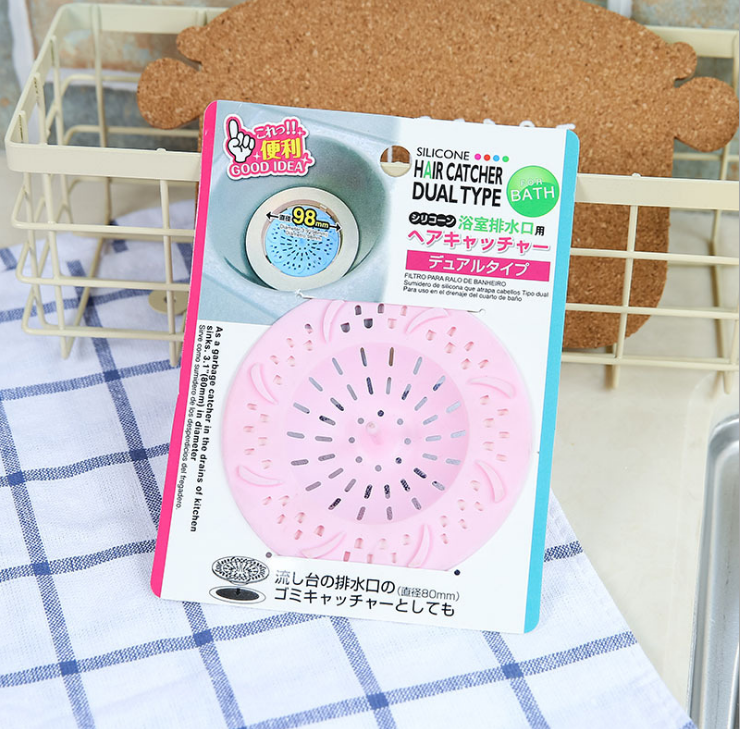Portable floor drain, bathroom floor drain, hair and hair filter screen, sewer drain outlet, sink floor drain cover Application Scenario