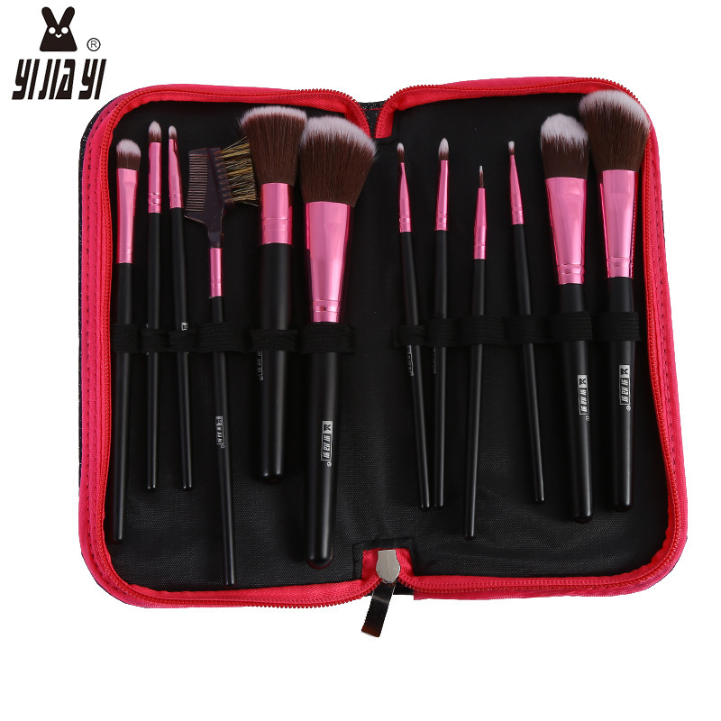 Makeup brush sets, brush bags, tools, complete eyeshadow brushes, eyebrow brushes, blush powder brushes