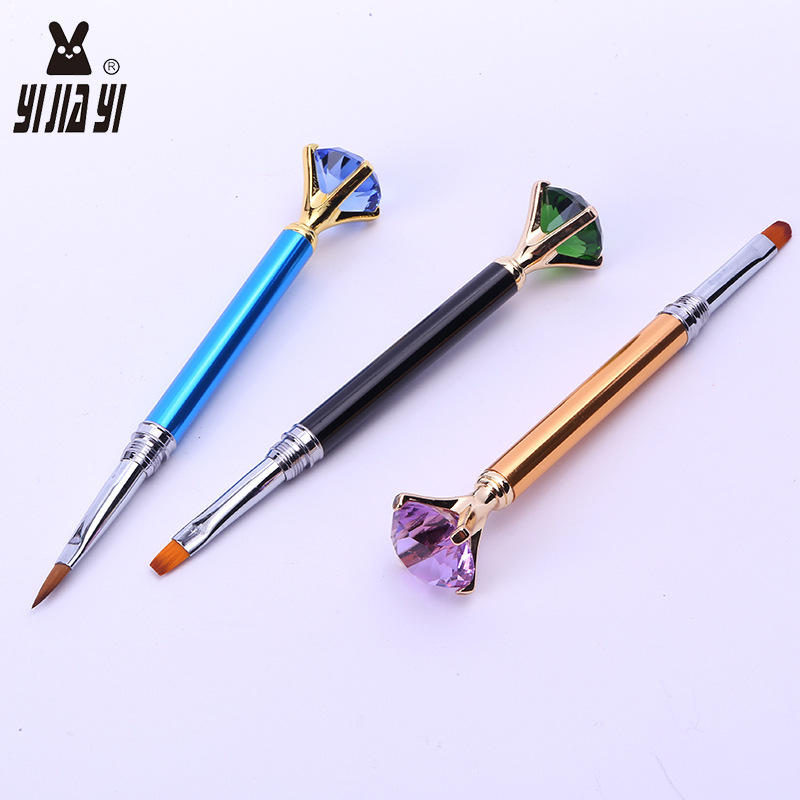 雕花刷笔初学者美甲产品美甲店专用工具拉线画笔彩绘笔光疗排笔细节图
