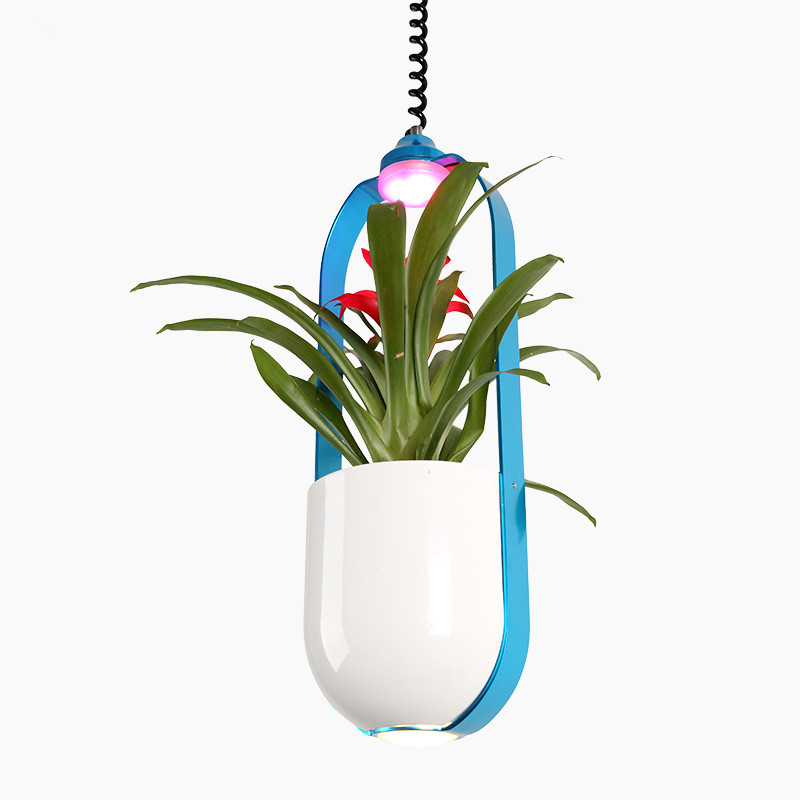 Intelligent flower pot decoration lamp shop decoration bar decoration chlorophytum decoration