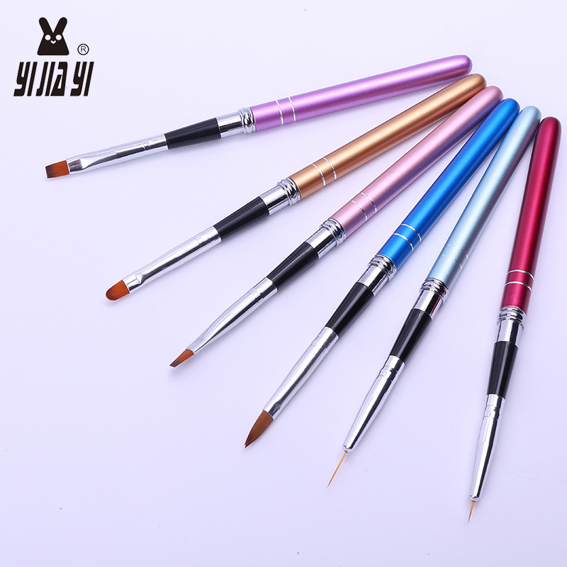 Nail tools: light therapy pen, carved pen, drawline, gradient painting brush to remove dust nail products manufacturers wholesale