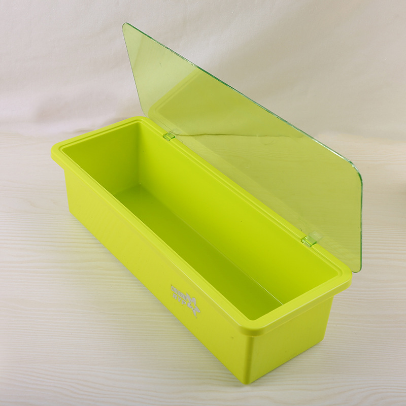 翋和塑业 翻盖pp环保调味盒 四格调味盒 调料盒 配勺时尚厨房用品