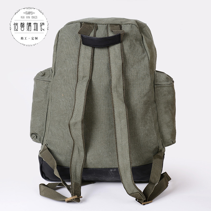 双肩背包实物图