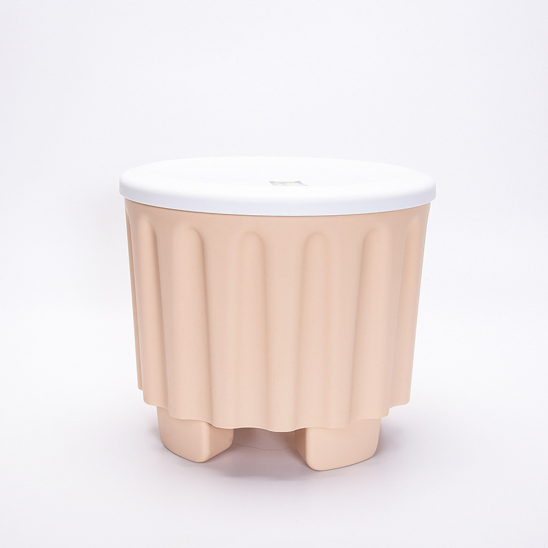 多功能收纳储物凳 储物换鞋塑料凳子可坐人200斤收纳箱 批发产品图