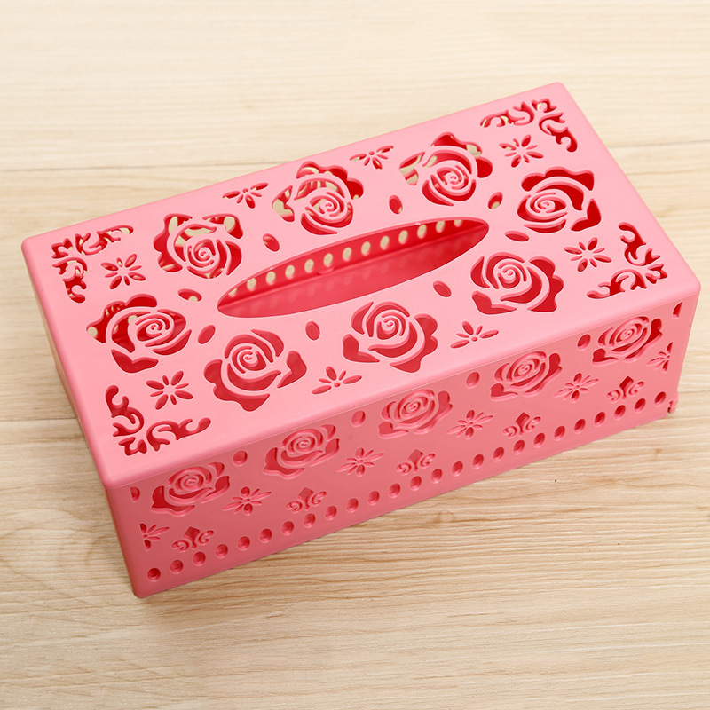 纸巾盒家居家用客厅餐厅简约抽纸盒创意可爱餐巾纸抽盒面纸盒产品图