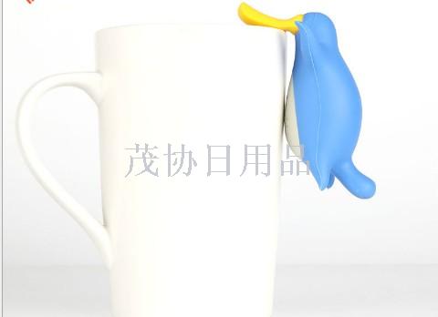Creative pet Platypus silicone tea filter new animal silicone tea filter