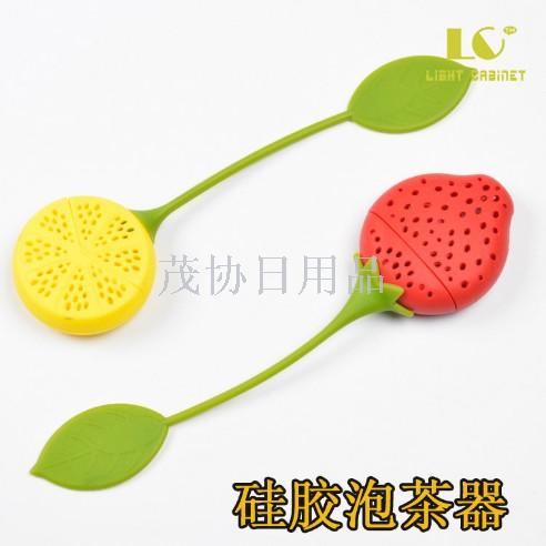 Strawberry silicone filter, strawberry tea infuser, strawberry silicone tea bag/tea tray/tea ball