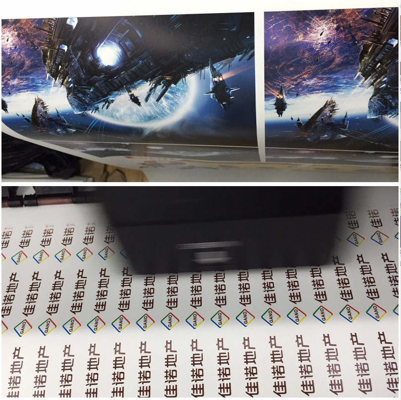 Guangyintong brand weak solvent PU dark transfer paper printing film heat transfer consumables clothing consumables Specification image