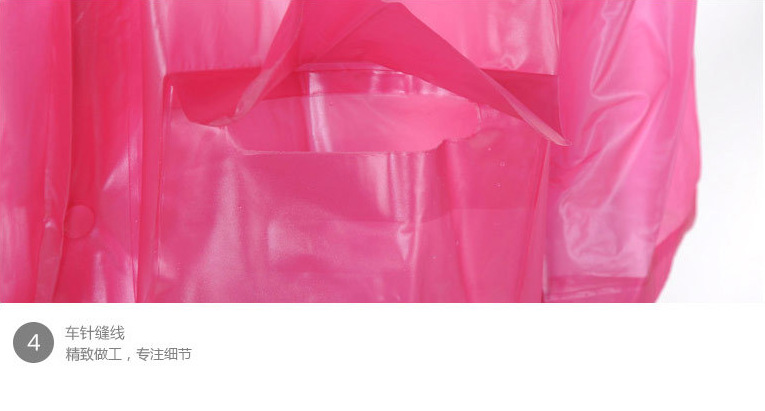 PVC adult sleeved raincoat, pearl light one-piece outdoor long shirt, fashionable raincoat, yuyi raincoat manufacturer wholesale Application Scenario