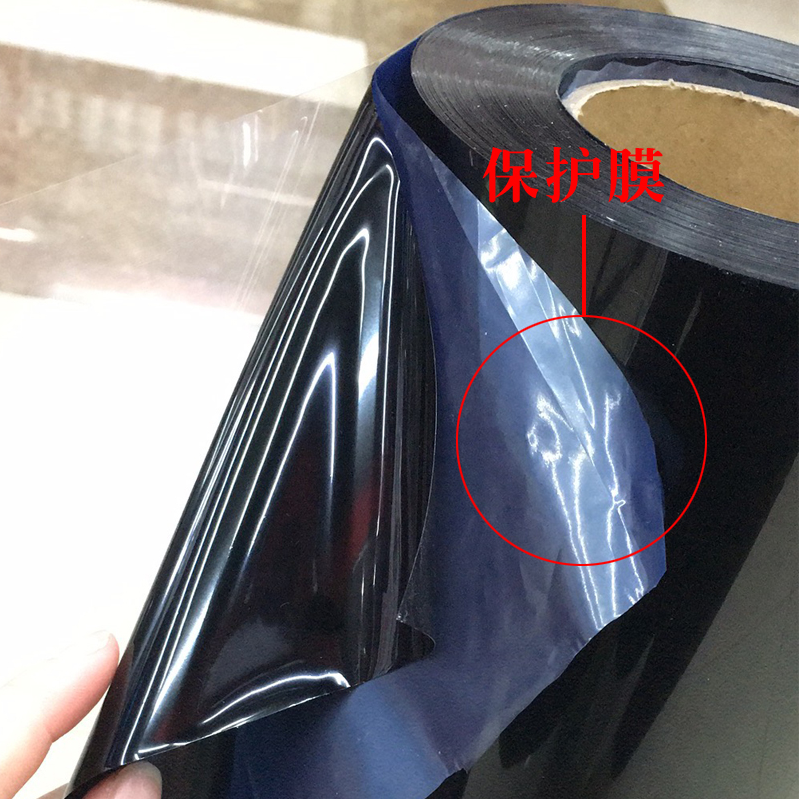 Guangyin transparent glossy PU engraving film, heat transfer printing special film, heat transfer consumables, clothing consumables details Picture