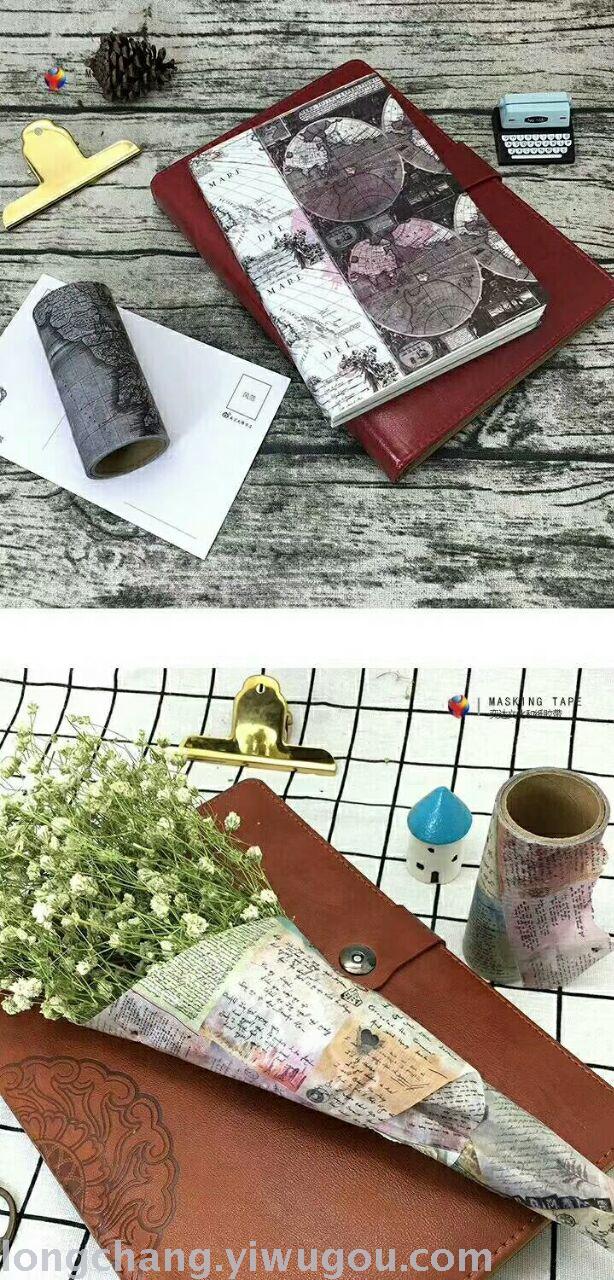 超宽复古卷轴特色美观艺术报纸/地图/欧美/航海通用款