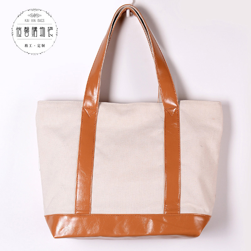 环保棉布袋定制 手提购物袋 帆布袋批发12安棉环保袋产品图