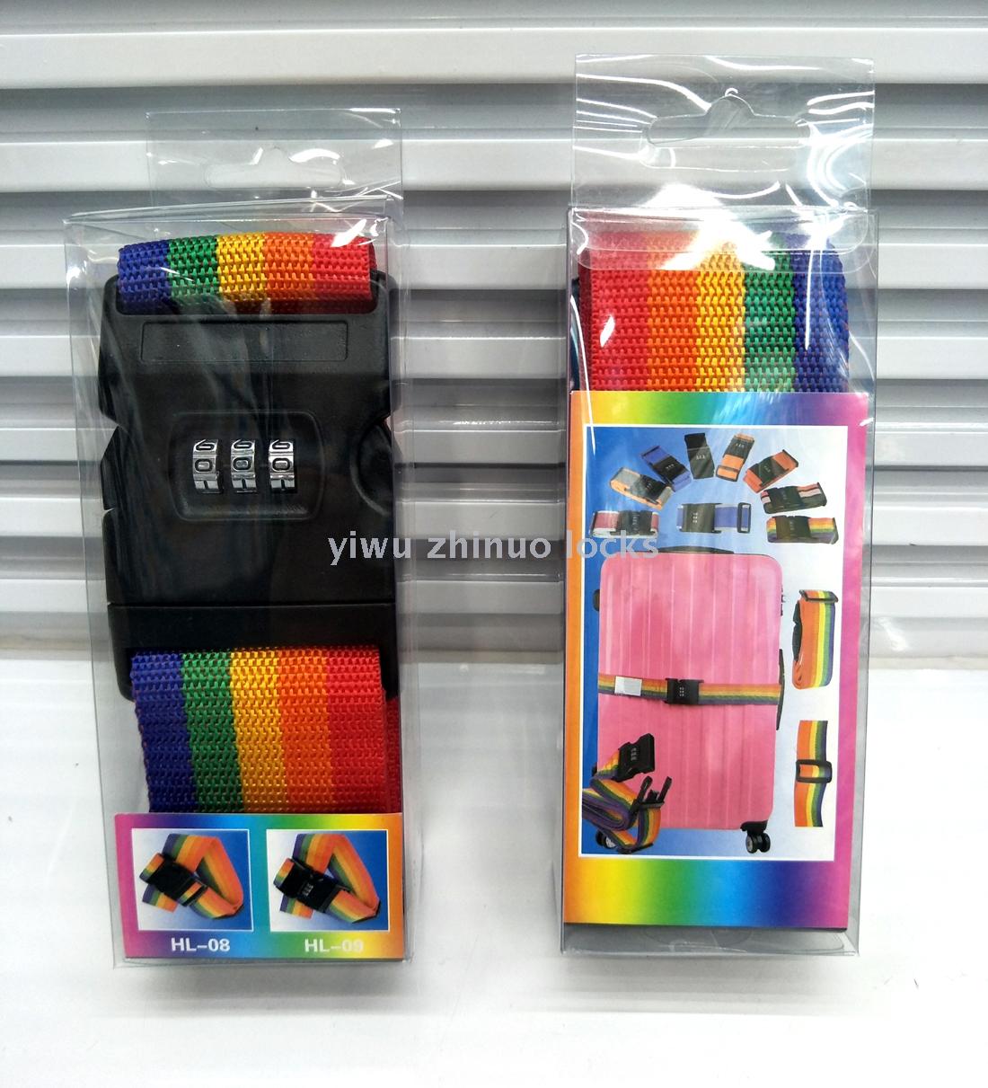 厂家直销 带密码旅行托运必备拉杆箱包打包带 箱包捆绑带 行李带