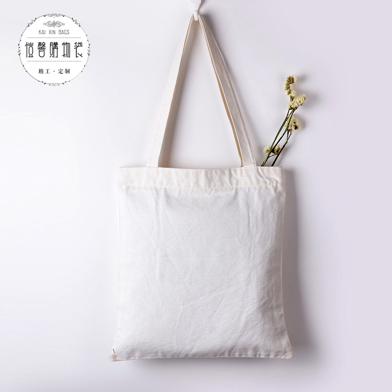 棉布手提购物袋 环保棉布袋帆布袋 棉收纳袋可定制产品图