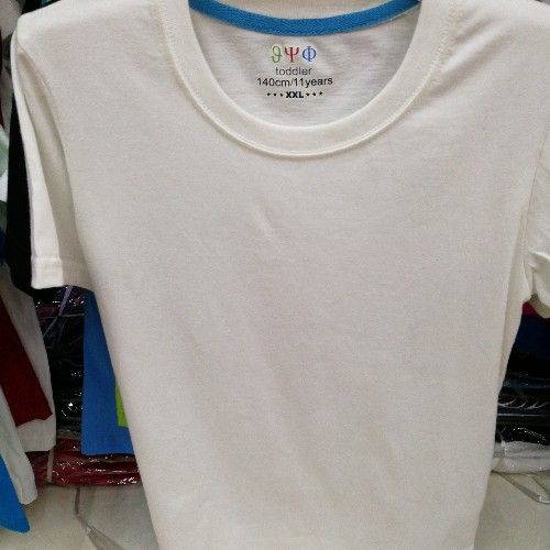 儿童纯棉圆领26支精梳棉高品质T恤颜色多产品图