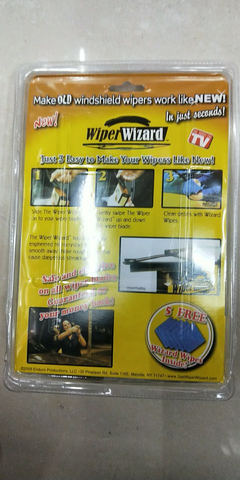wiper wizard 汽车雨刮器修复器刮窗刷修复器雨刮产品图