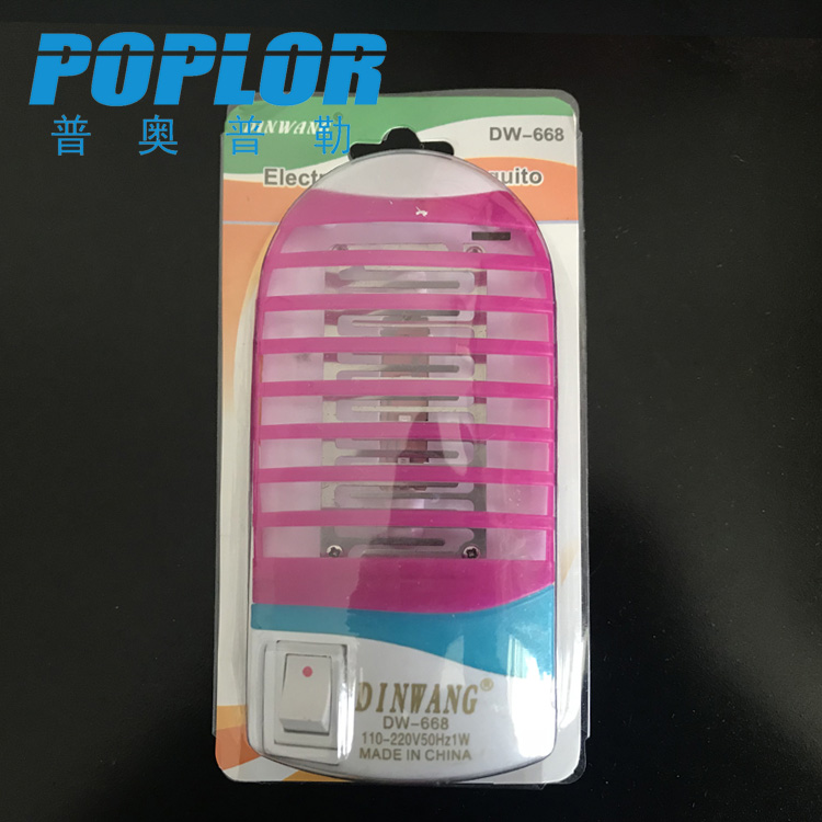 光触媒灭蚊灯 LED插座驱蚊小夜灯 家用捕蚊灯灭蚊器细节图