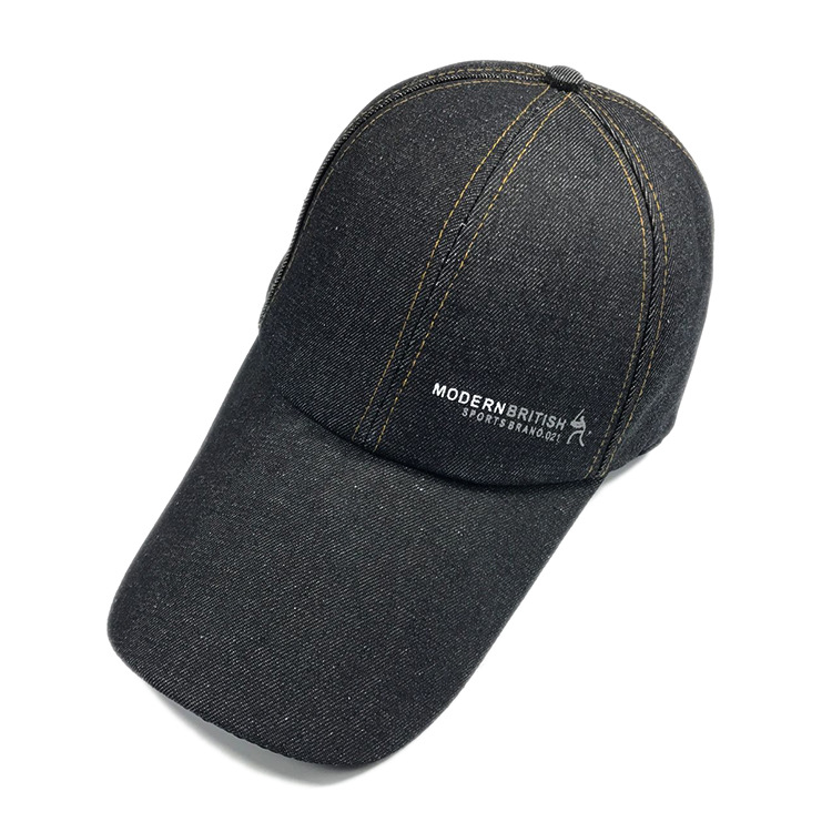 Wholesale of cowboy baseball caps, extended brim fishing caps, and baseball caps for middle-aged and elderly people Specification image