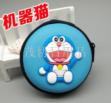 Cartoon headphone storage box, data cable headphone cable storage bag, digital storage and organization bag factory details Picture