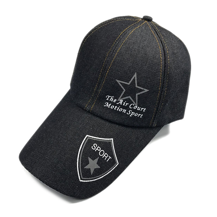 Wholesale of cowboy baseball caps, extended brim fishing caps, and baseball caps for middle-aged and elderly people