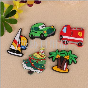 Customized creative cartoon silicone fridge magnets, cartoon three-dimensional soft rubber stickers, and PVC magnetic fridge magnets Specification image