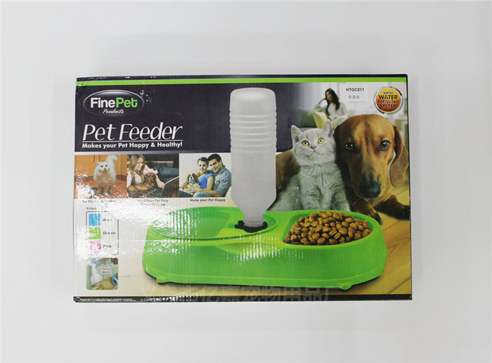 Pet super large water dispenser, dual-purpose bowl for drinking water and food, dog bowl, pet bowl, suitable for both cats and dogs, for foreign trade details Picture