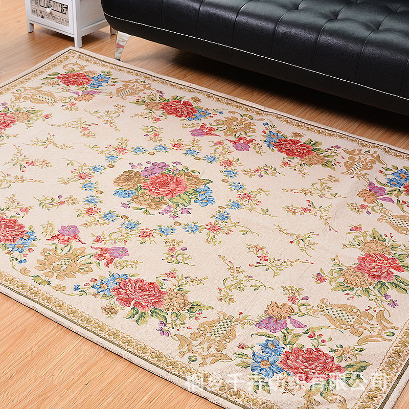 Jacquard carpet domestic Europe type sitting room carpet non-slip mat is modern and contracted floor mat full figure