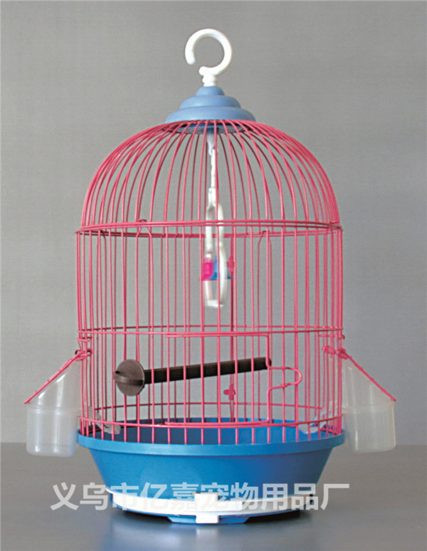 Thickened iron wire birdcages, parrot metal cages for export A002
