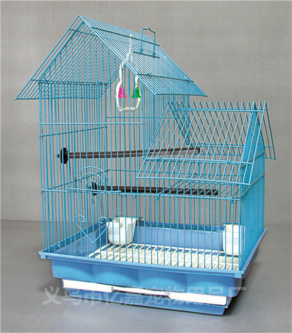 Thickened iron wire birdcages, parrot metal cages for export 304