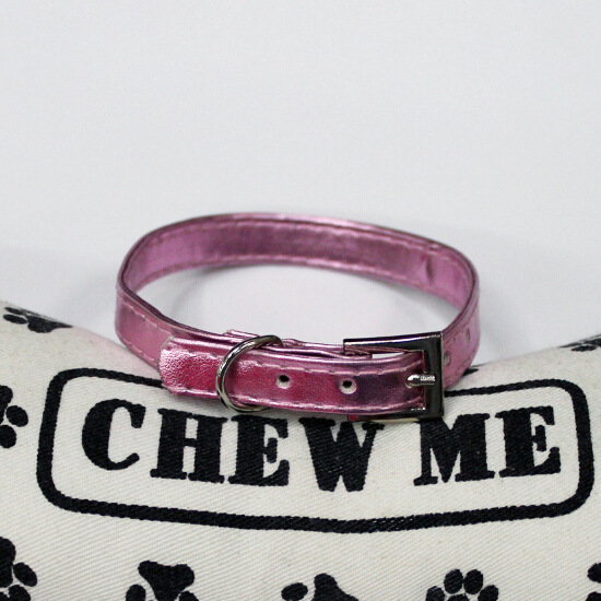 厂家直销 宠物项圈 小狗软皮颈圈 pu项圈 宠物用品 外贸