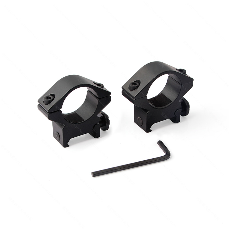 Single-nail low-width bracket, 25 pipe diameter fixture, sight, flashlight, laser fixture Application Scenario