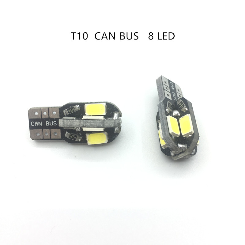 T10 automotive LED width indicator light, ultra-bright driving light, reading light, 12V light, license plate light, decorative light, ambient light installation Specification image