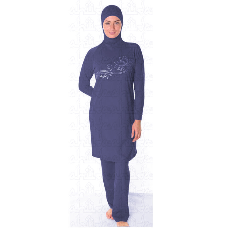 Muslim swimwear Conservative swimwear beach swimwear Specification drawing